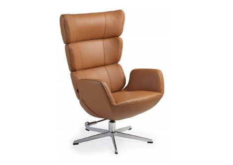 Ledersessel Z17838 - drehbar, Kippfunktion