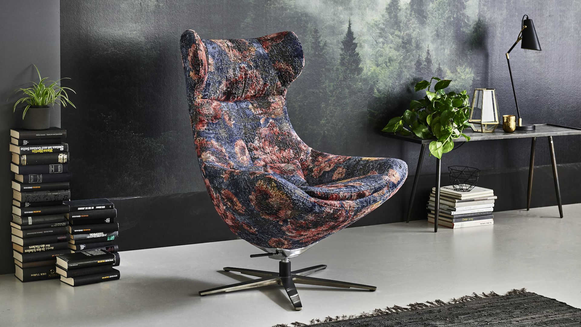 Fernseh- und Relaxsessel Z18245 bunter Stoffbezug