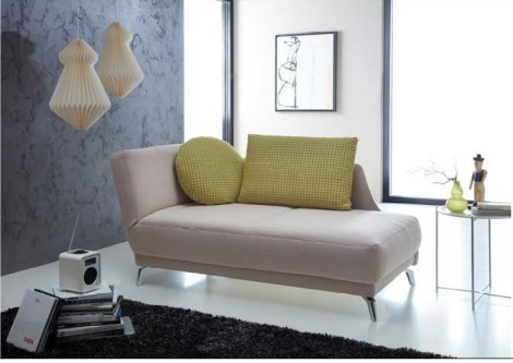 Recamiere Z19552 - Stoffbezug, verstellbar