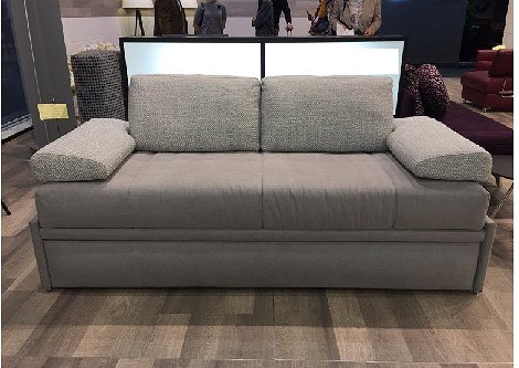 Schlafsofa Z19544 - Stoffbezug, verstellbar