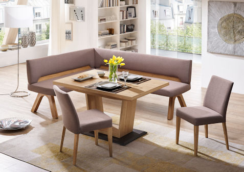 Esszimmergruppe Z20430-1 - Wildeiche, Stoff