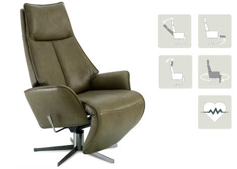 Fernseh- und Relaxsessel Z20510 - Leder