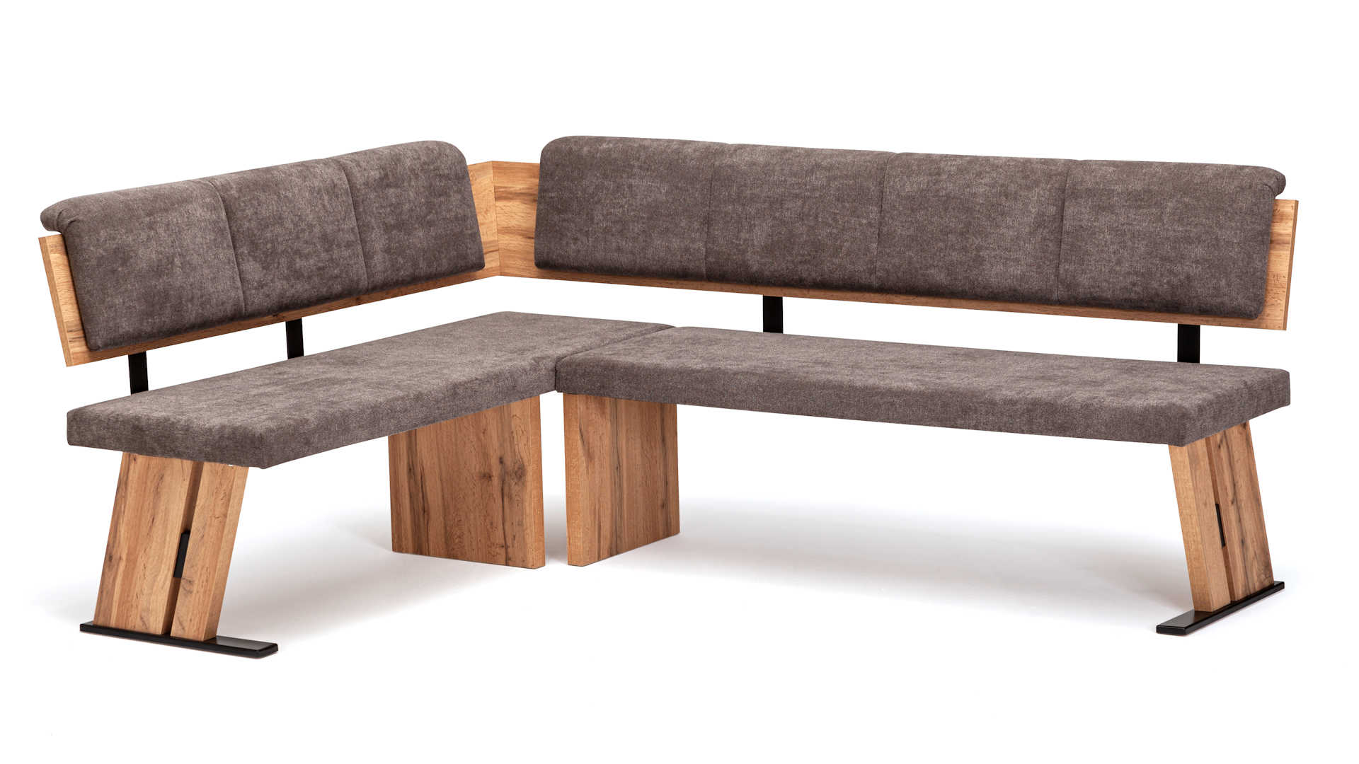 Eckbankgruppe Z21770-1 - Holzdekor, Stoff