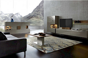 Wohnwand Z22565 - Lack in seiner schönsten Form