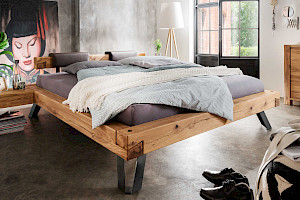 Balkenbett Massivholz Z21914