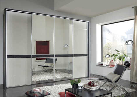 geräumiger moderner Kleiderschrank Z22054-2