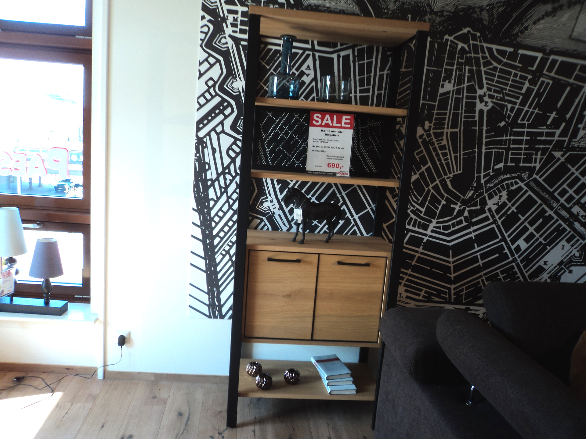 H&H Rigdefield Raumteiler schmal