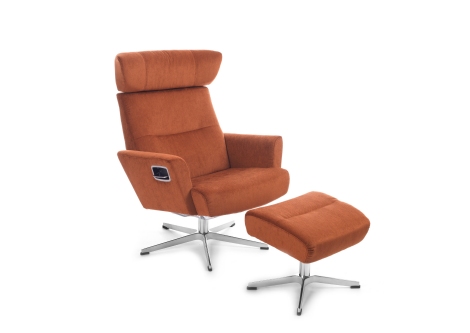 Polstersessel Z22095 - Stoffbezug, drehbar