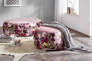 Rundhocker Stoff Z22253