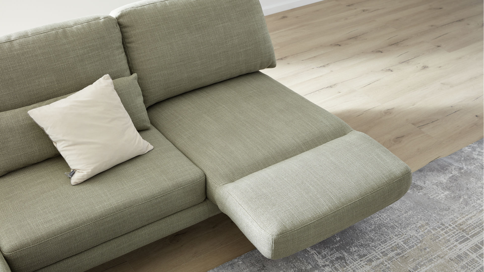 Polstergarnitur mit Longchair Z22282