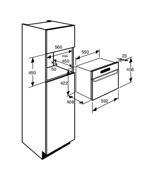 Dampfgarer Höhe 45 cm mit 11 Programmen nur € 490,
