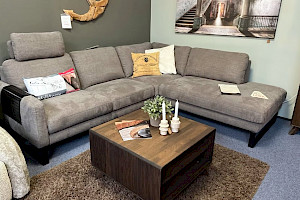 Polsterecke, Sofa Wohnlandschaft mit motorischer Relaxfunktion