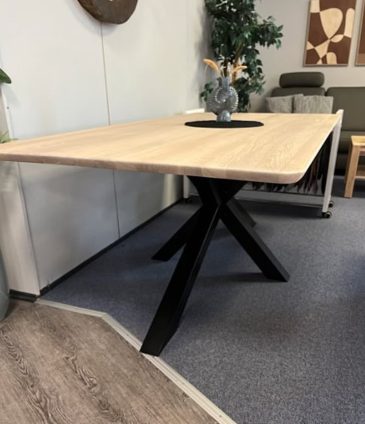 Esstisch Eiche massiv, Massivholz Tisch 2