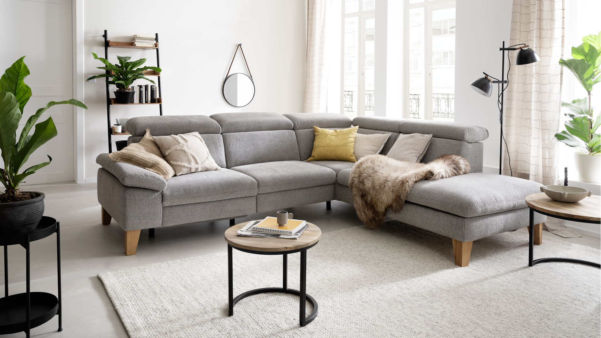 Polstergarnitur Z22359 - verstellbar, Stauraum