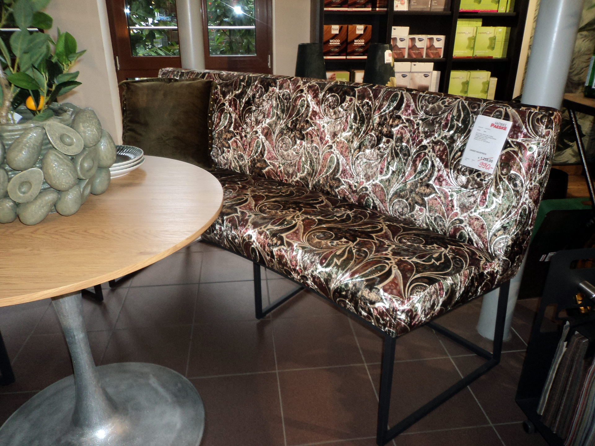 Gerundete Diningbank Zara