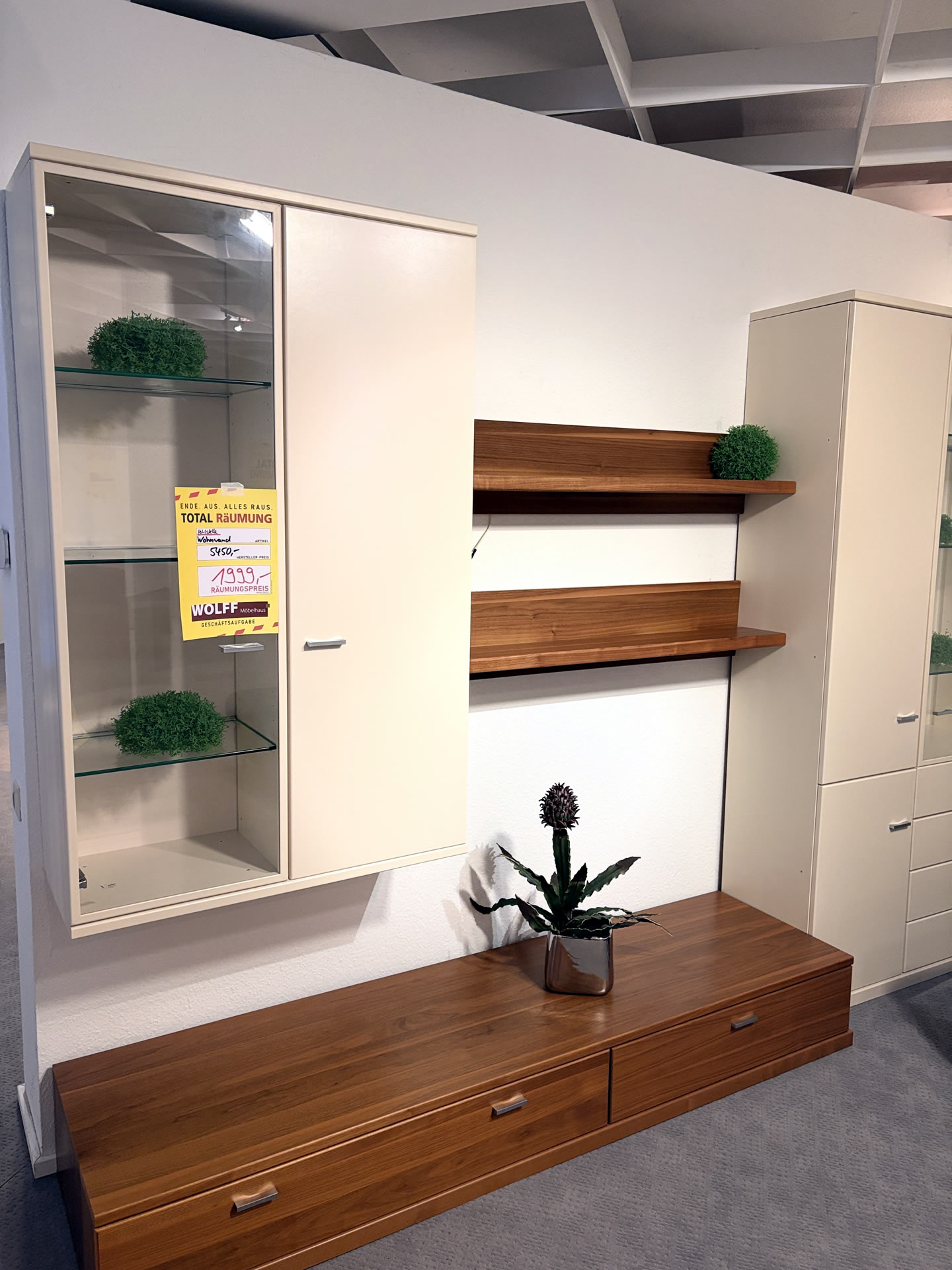 Hochwertige Wohnwand RMW