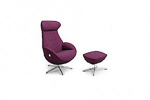 Einzelsessel Z22915-1 - Memoryfunktion, inkl. Hocker