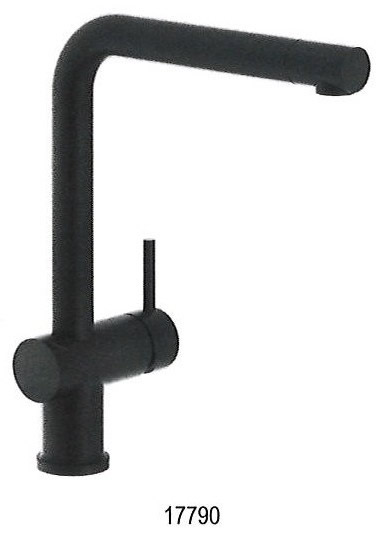 Küchenarmatur Schwarz Matt Hochdruck